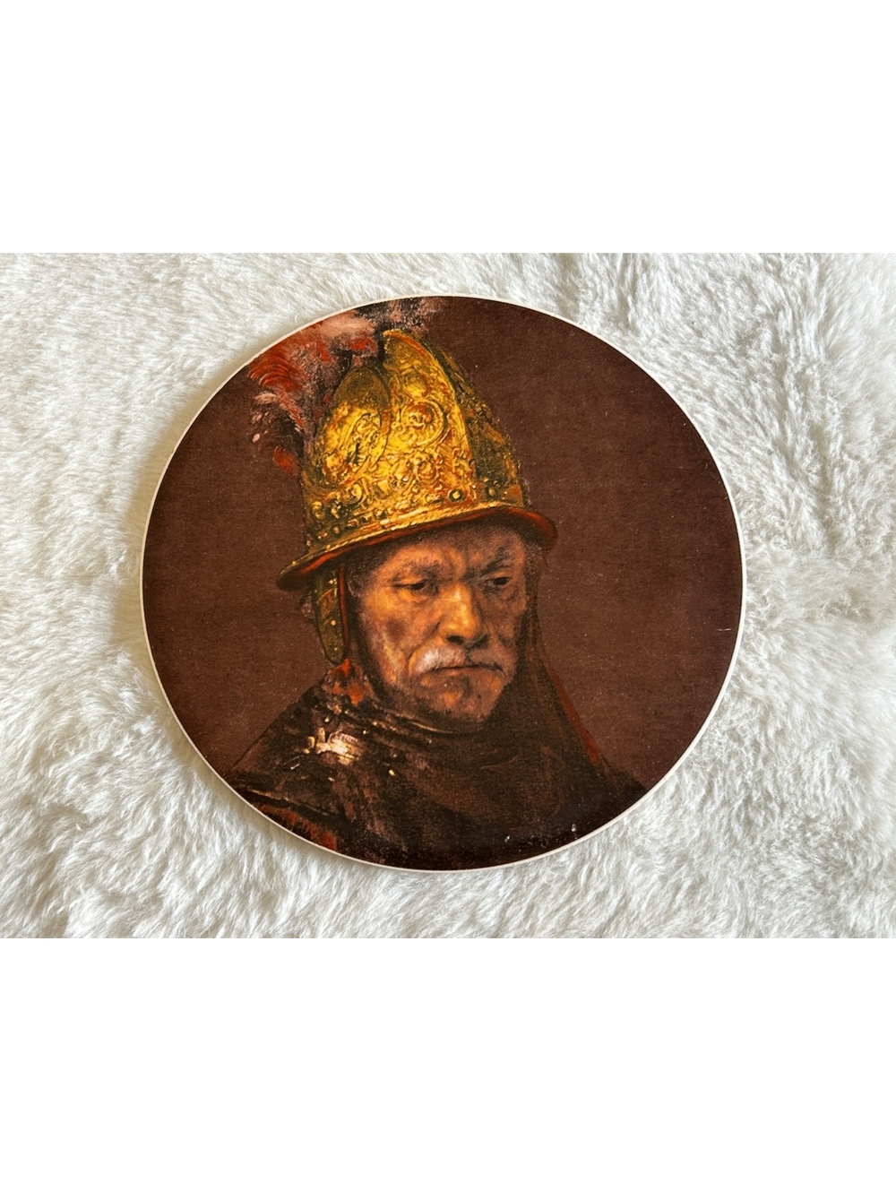 Vtg H & R Johnson Ltd Decor Ceramic Plate Historical Portrait Made in England